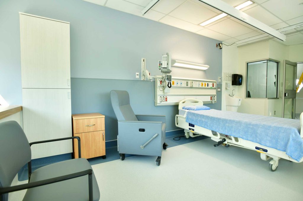 New eight-bed High Acuity Unit at UBC Hospital to support more complex surgical cases and sicker patients.