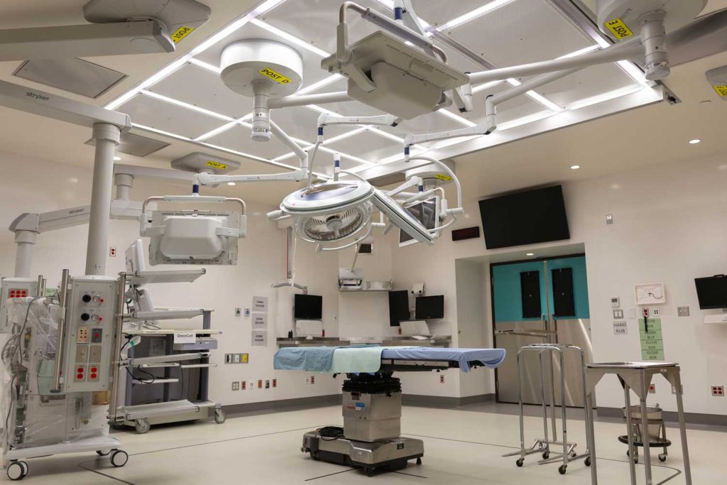 Operating room prototype at VGH