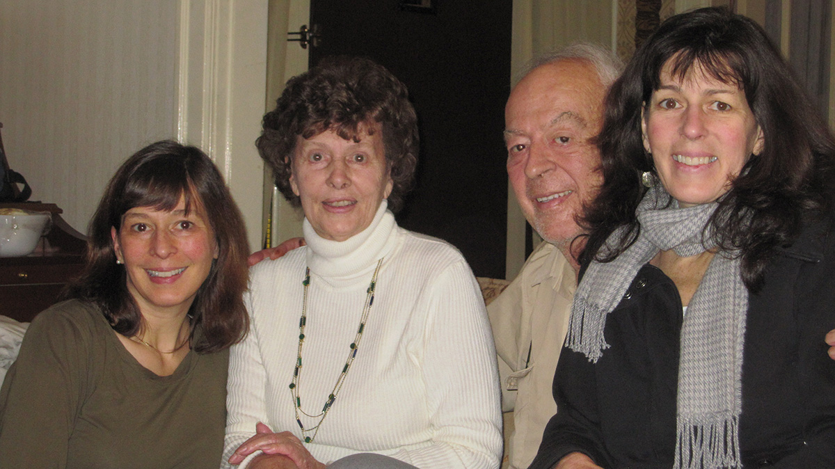 The Meyn family: Carmen, Gisela, Andy, and Andrea.