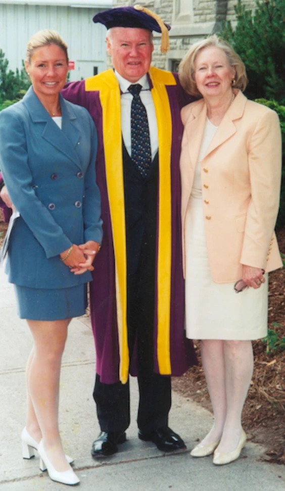Laurie and parents