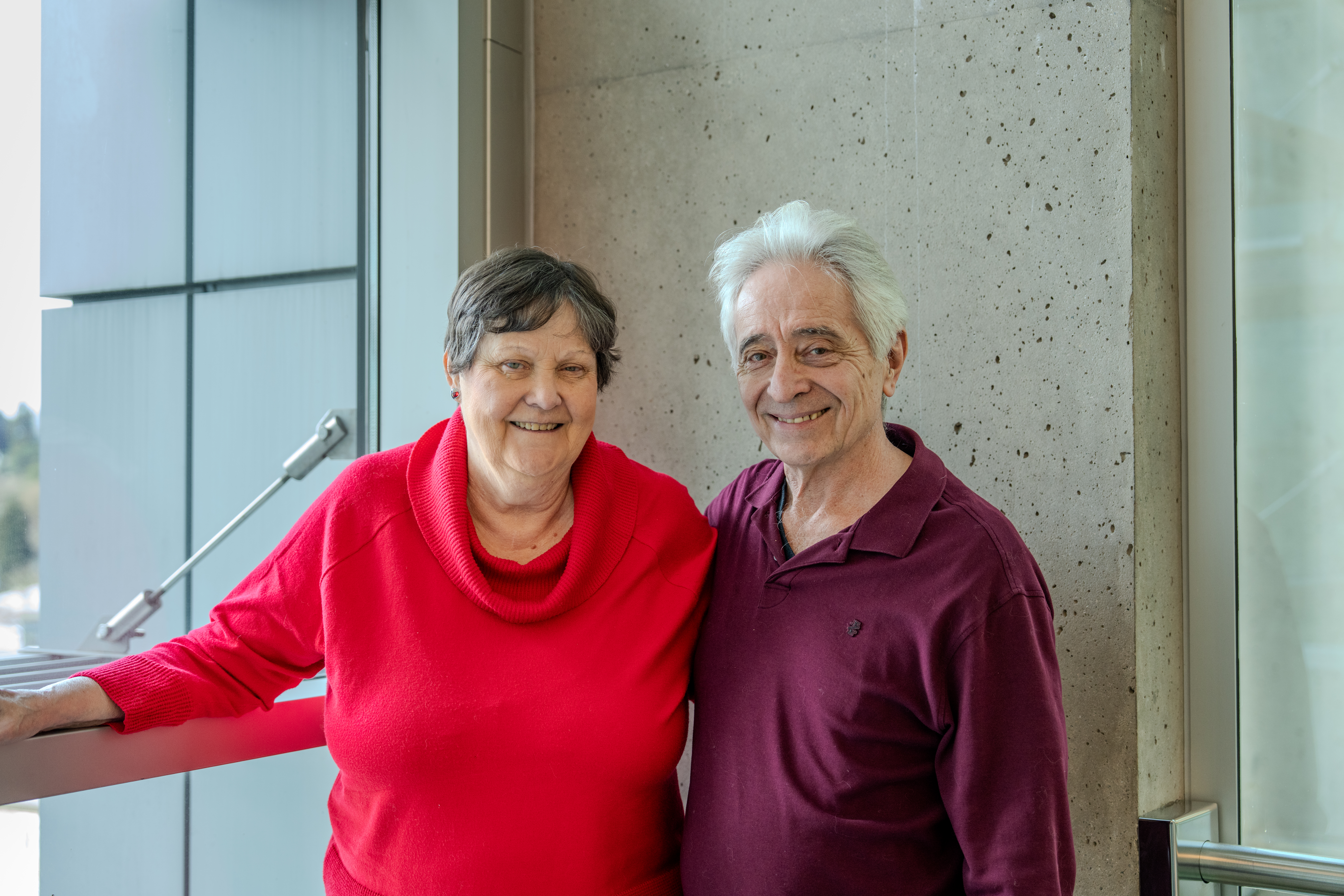 Surrey resident, Debra Orpana with her husband Ken