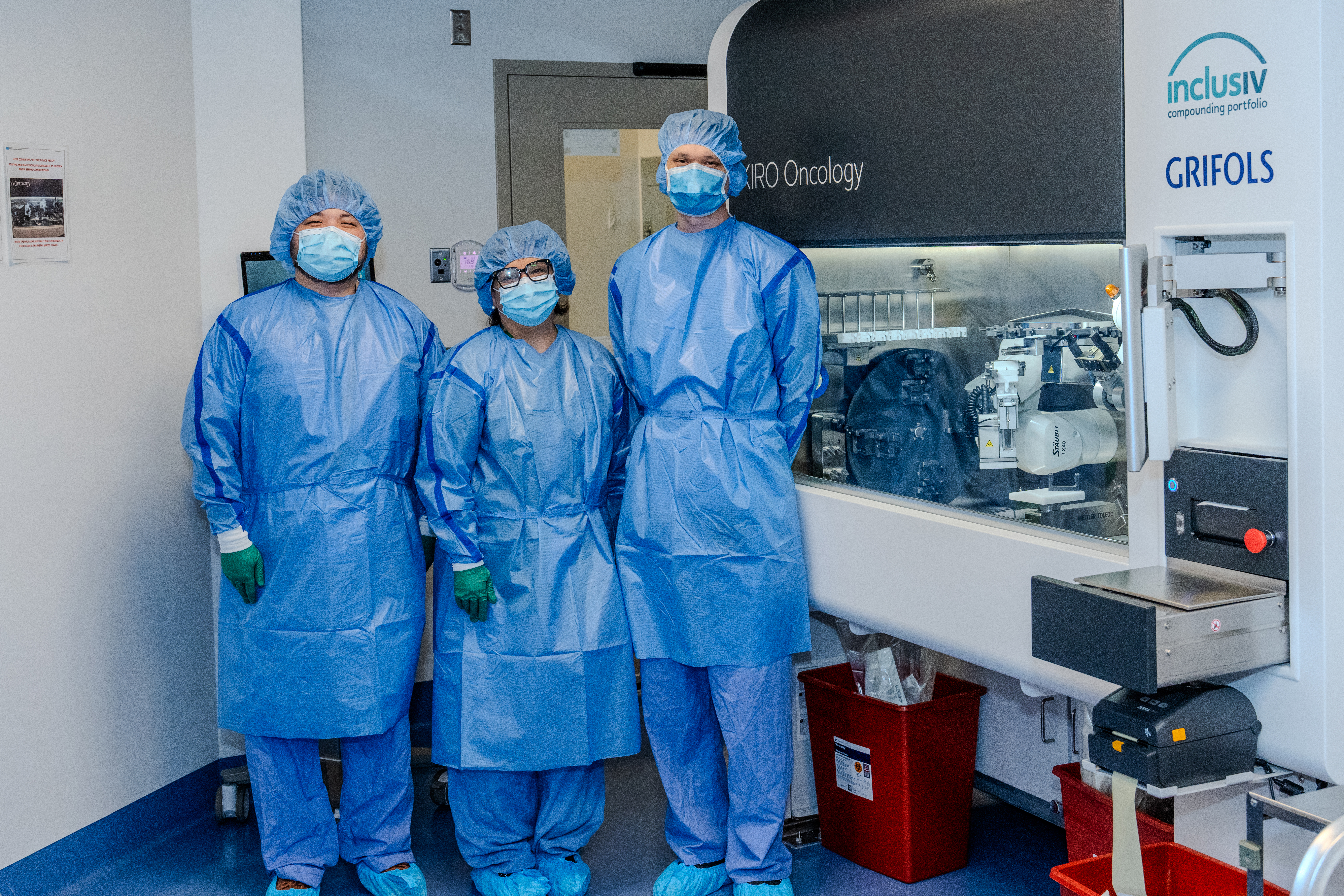 KIRO oncology chemotherapy robot