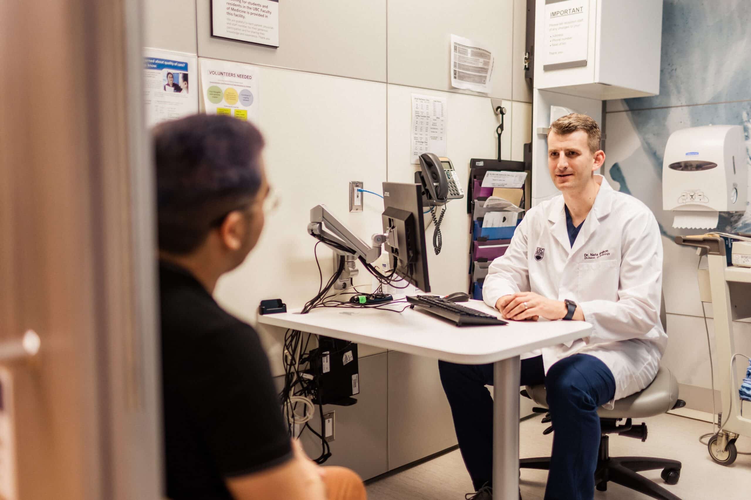 Dr. Nate Moulson sports cardiology bc